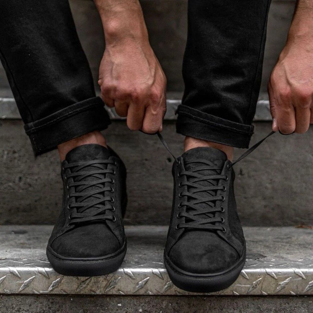Thursday Boot Co. Premier Low Top Black Matte Everyday Leather Sneaker Size 12